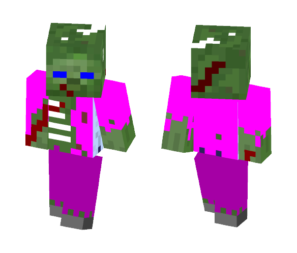 Fan Of Walking Dead Zombie - Interchangeable Minecraft Skins - image 1