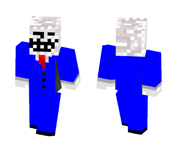 Blue Troll - Male Minecraft Skins - image 1