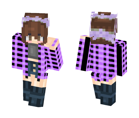 My New OC ~Ash~ - Female Minecraft Skins - image 1