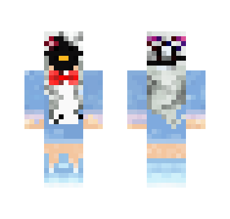 Penguin, Mask on version. - Female Minecraft Skins - image 2