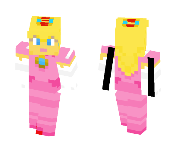 Super Mario | Princess Peach - Female Minecraft Skins - image 1