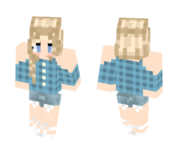 Country-ish Summer Girl - Girl Minecraft Skins - image 1