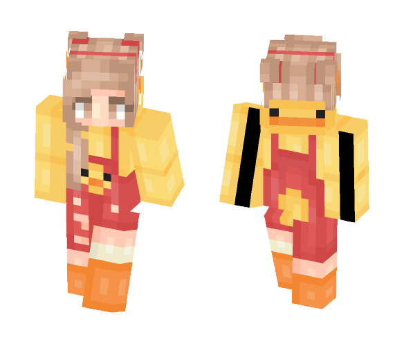Duck Girl + Boy Version - Boy Minecraft Skins - image 1
