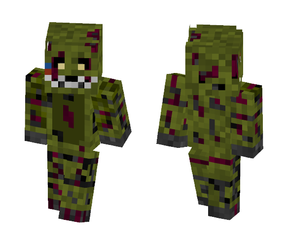Springtrap with removable head - Male Minecraft Skins - image 1