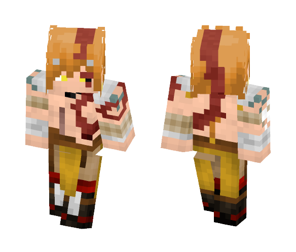Indigène/Barbare - Male Minecraft Skins - image 1