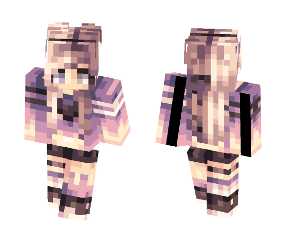 starburst 彡☆ - Female Minecraft Skins - image 1