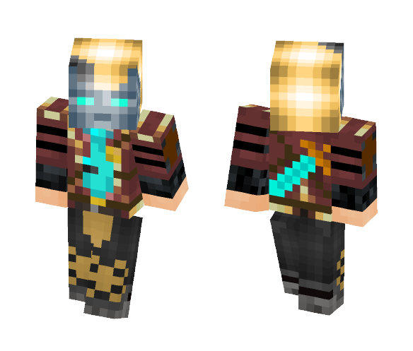 Ender Iron-Warrior! ~ Skin. - Male Minecraft Skins - image 1