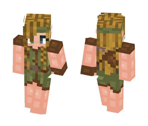 ~Elven warrior~ - Female Minecraft Skins - image 1