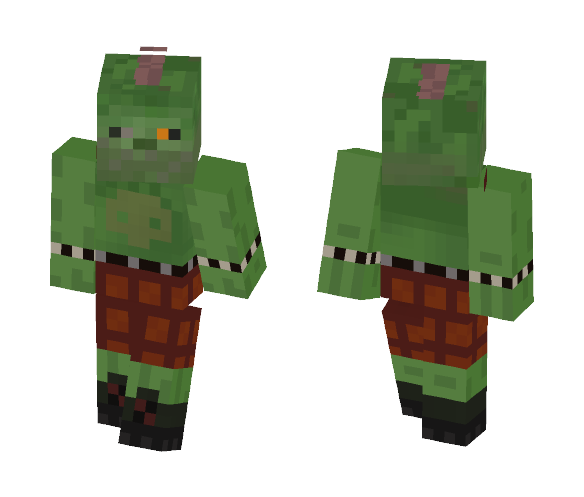 Rebel Zombie skin - Male Minecraft Skins - image 1