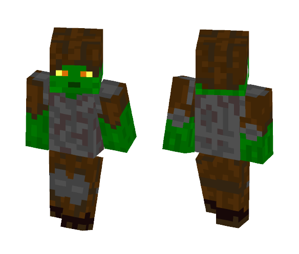 Medium Armored Orc or Mutant - Male Minecraft Skins - image 1
