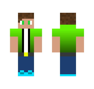 GREEN BOY - Boy Minecraft Skins - image 2