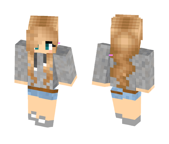 Casual Girl // Made by: Gomaw - Girl Minecraft Skins - image 1