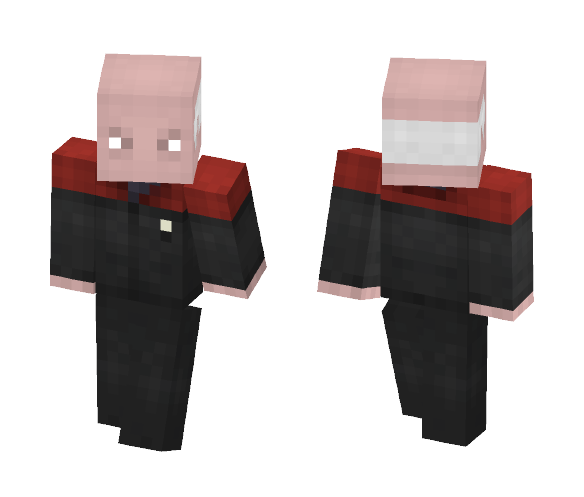 Captain Picard, / ST Generations - Male Minecraft Skins - image 1