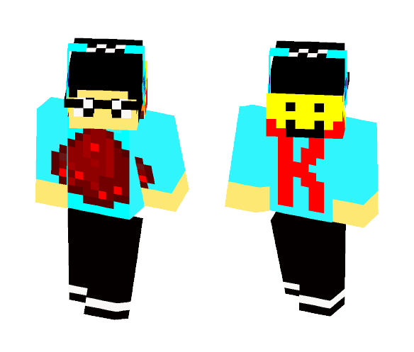 K MLG Skin by ME!!! - Male Minecraft Skins - image 1