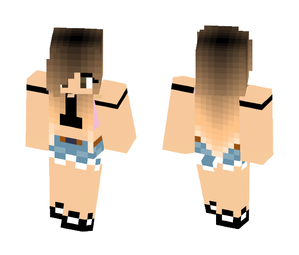 My Belly top girl - Girl Minecraft Skins - image 1