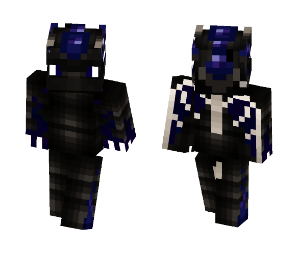 Blue Soul DOPE [FULL DRAGON FORM] - Male Minecraft Skins - image 1