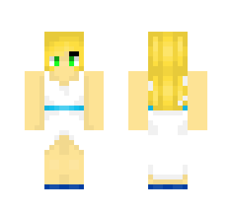 Girl with Dress #2 - Girl Minecraft Skins - image 2