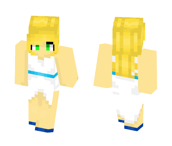 Girl with Dress #2 - Girl Minecraft Skins - image 1