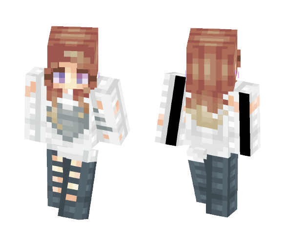 So this is an Oc - Female Minecraft Skins - image 1