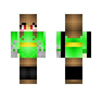 Chara with dust all over her hands - Interchangeable Minecraft Skins - image 2