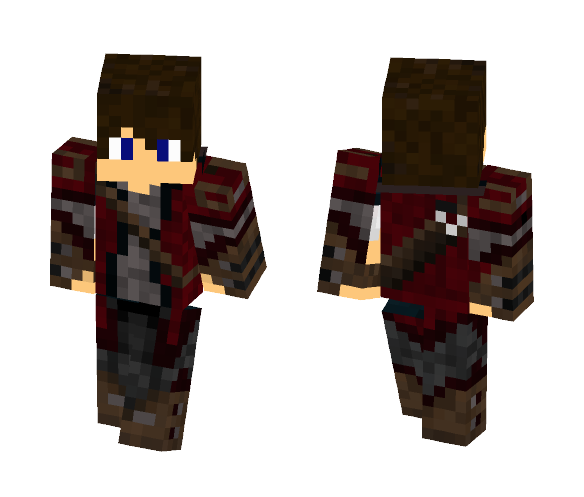 Red Explorer/Adventurer - Male Minecraft Skins - image 1