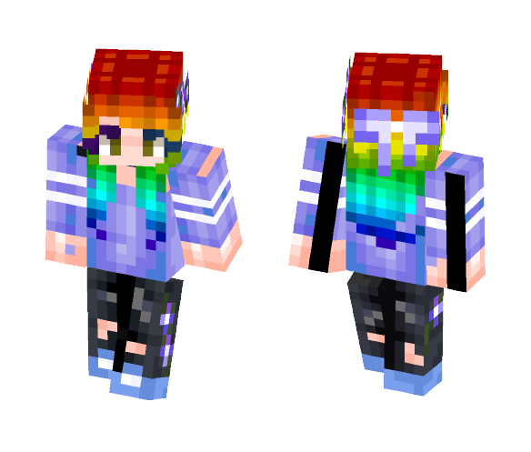 Now me and bae can be twins - Female Minecraft Skins - image 1
