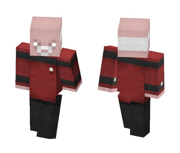 Admiral Picard - Male Minecraft Skins - image 1