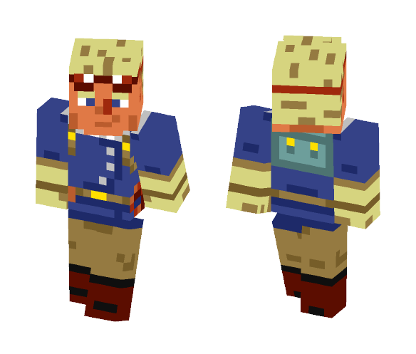 Captain N - Simon Belmont - Male Minecraft Skins - image 1