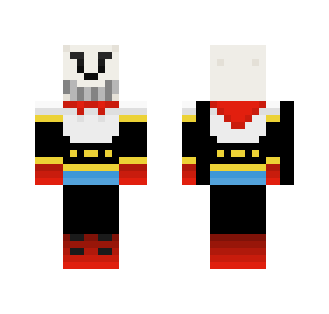 Undertale | Papyrus - Male Minecraft Skins - image 2