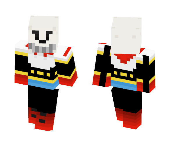 Undertale | Papyrus - Male Minecraft Skins - image 1