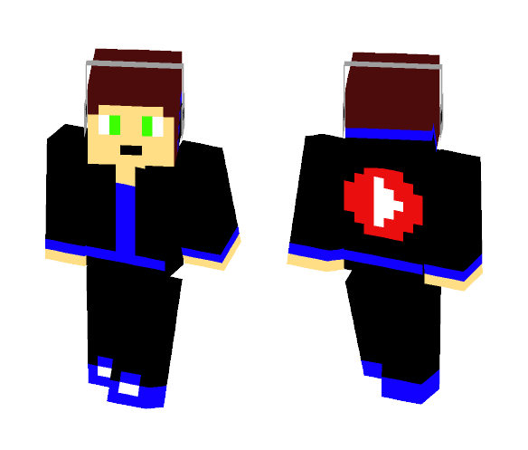 Cool Youtube Boy - Boy Minecraft Skins - image 1
