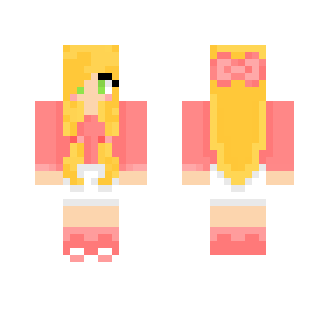 Cute girl in pink - Cute Girls Minecraft Skins - image 2