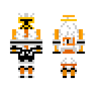 Orange Clone - Male Minecraft Skins - image 2