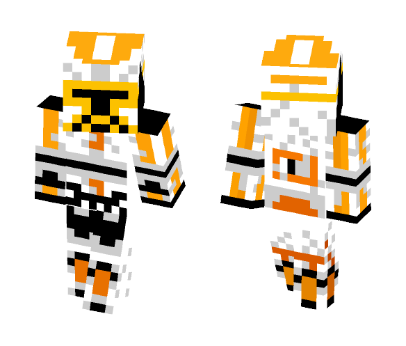 Orange Clone - Male Minecraft Skins - image 1