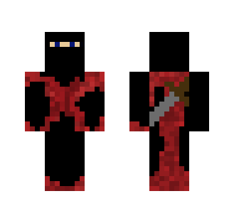 The Red Ninja - Male Minecraft Skins - image 2