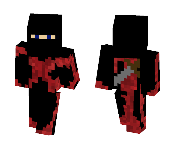 The Red Ninja - Male Minecraft Skins - image 1
