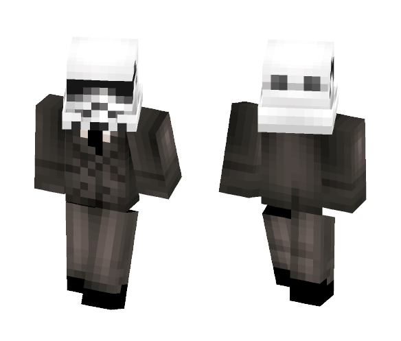 Storm Trooper in a tuxedo - Male Minecraft Skins - image 1