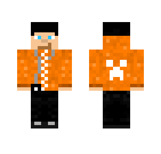 Orange jacket - Male Minecraft Skins - image 2