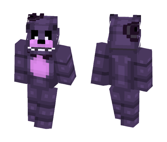 FNAF - Purple Freddy - Male Minecraft Skins - image 1