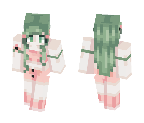 Shaymin// Galactical's contest - Female Minecraft Skins - image 1