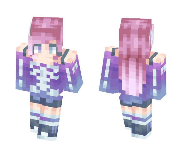 sweet skeleton - Female Minecraft Skins - image 1