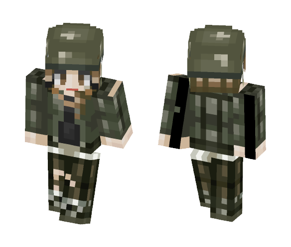 Sniper - Female Minecraft Skins - image 1