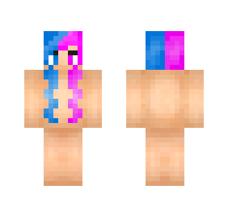 Cotton Candy Skin Base - Female Minecraft Skins - image 2