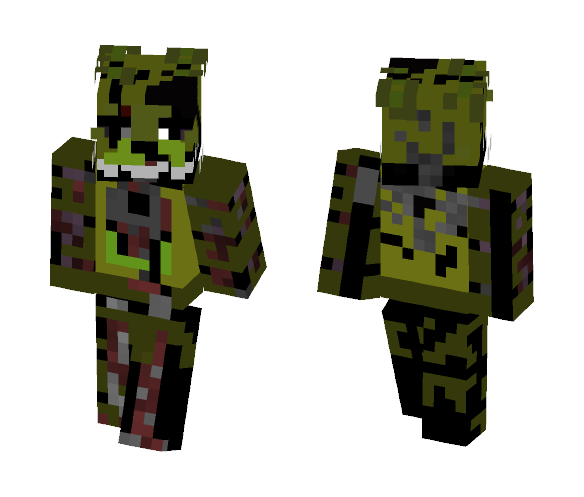 Reaper Spear |Spear-Fear| 2039 - Male Minecraft Skins - image 1