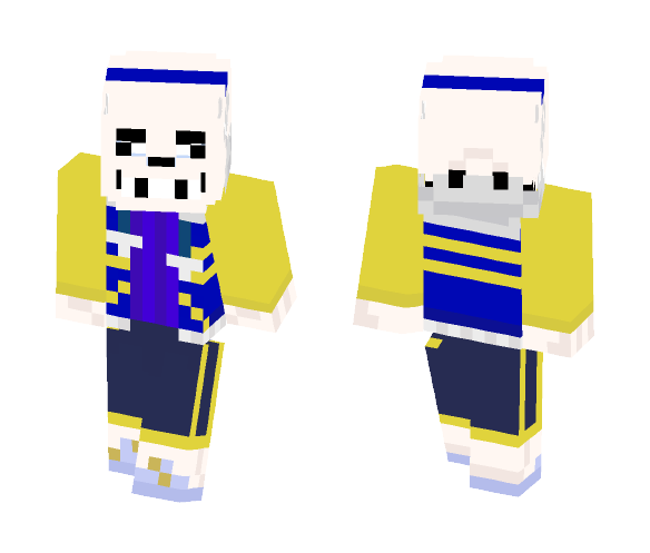 Outertale Sans - Male Minecraft Skins - image 1