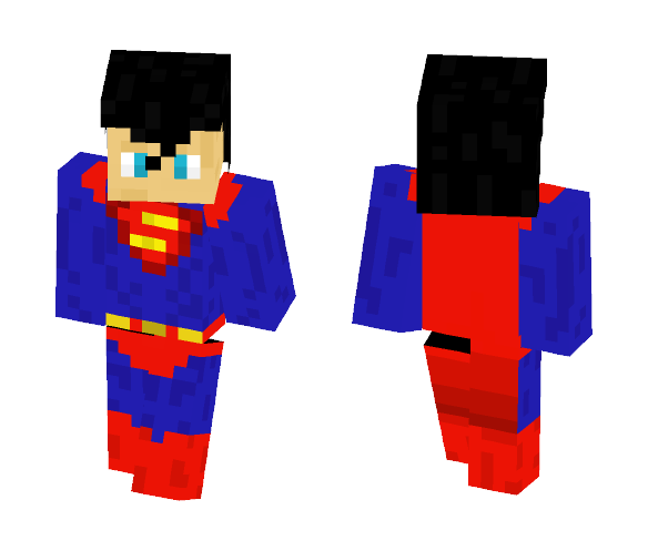 SuperMan - Male Minecraft Skins - image 1