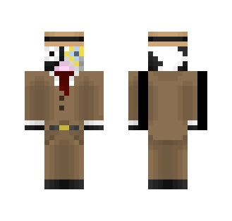 Detective Moo - Male Minecraft Skins - image 2
