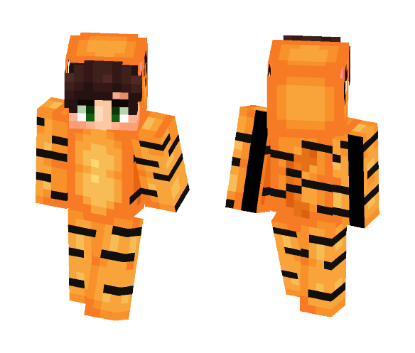 ɢʟʊʙs | T-I-Double G-E-R - Male Minecraft Skins - image 1
