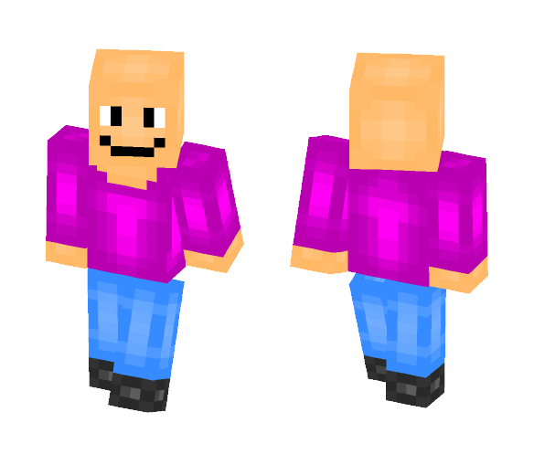 Bald Man (Shading Practice) - Male Minecraft Skins - image 1