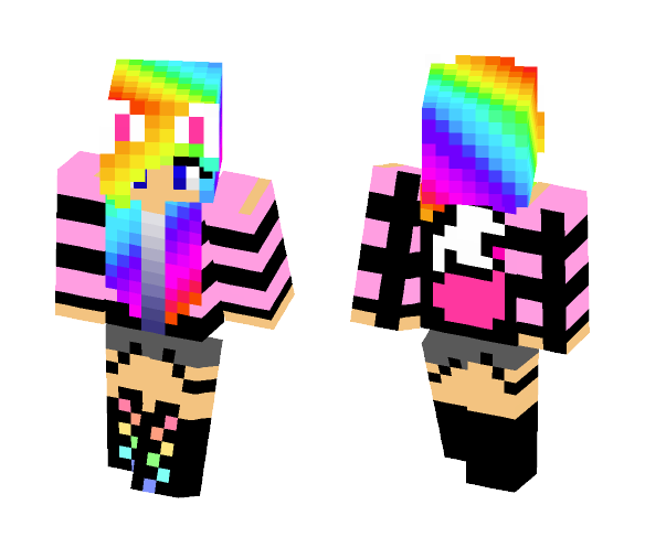 Fox gal - Female Minecraft Skins - image 1